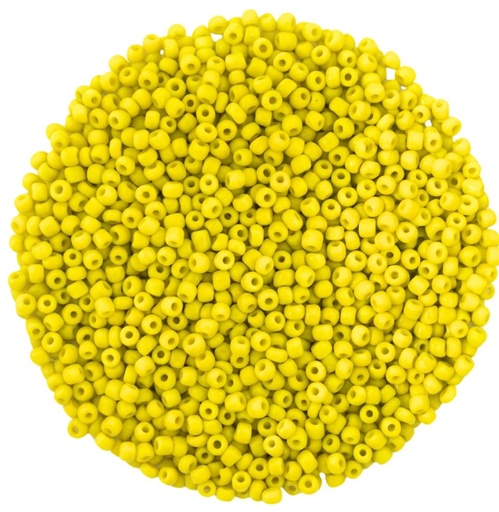 [11223] Mostacilla amarillo opaco #42 x 25gr    