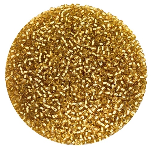 [11223] Mostacilla dorado inyectado #22 x 25gr       