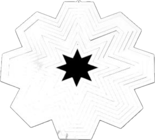 [12225] Mandala viento acero inoxidable octogono 20cm  