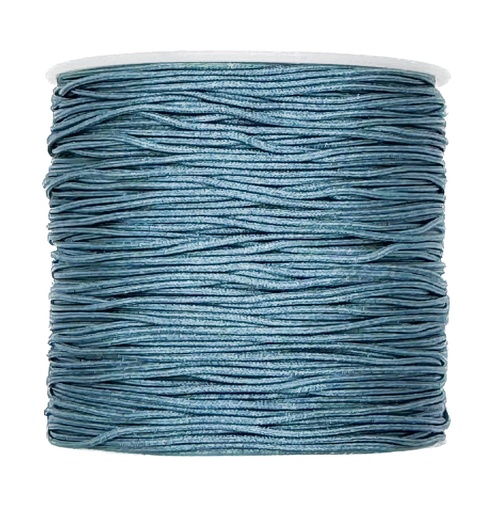 Hilo chino 0.8 mm verde azulado