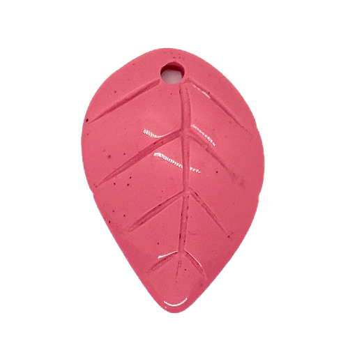 [10228] Hoja resina rosa x 1un   