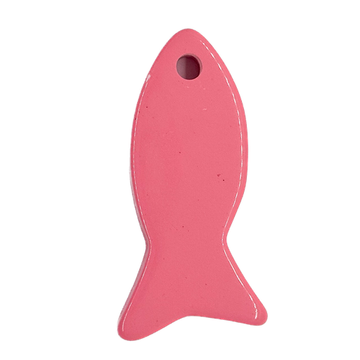 [10228] Pez resina grande ODI rosa x 1un   