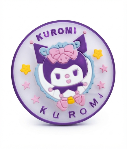 [12267] Parche de silicona c/volumen Kuromi x 1 un.  