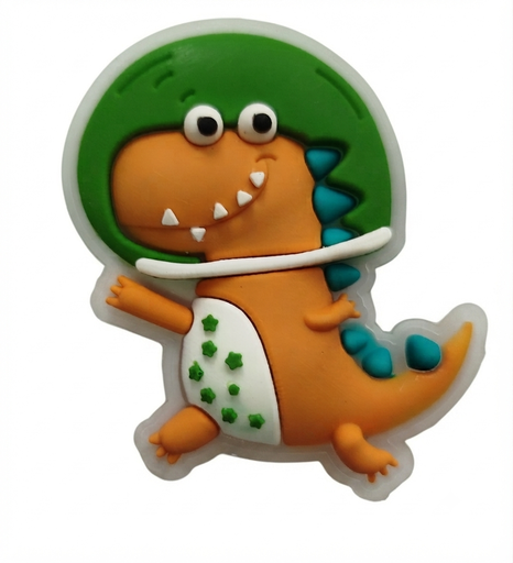 [12266] Parche de silicona dinosaurio x 1 un.  