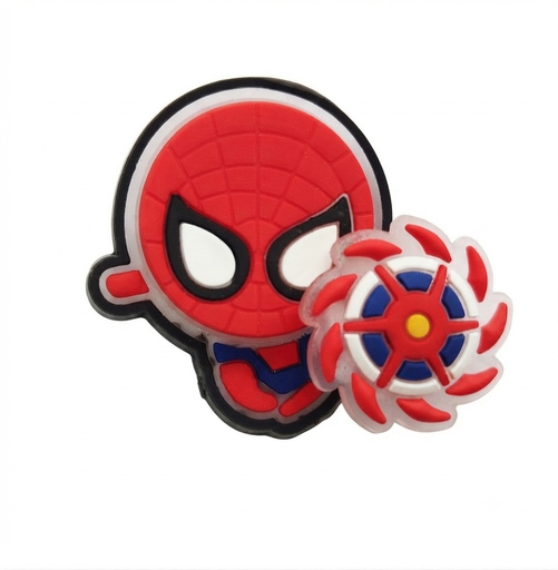 [12268] Parche de silicona c/movimiento Spiderman x 1 un.    