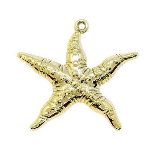 [10410] CCB dije estrella dorada grande x 1un 