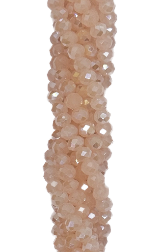 [10641] Cristal de roca 4mm rosa opalino tornasol
