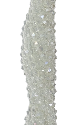 [10641] Cristal de roca 4mm transparente tornasol opalino (GC)