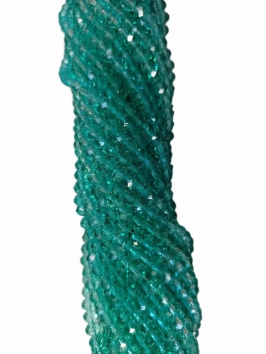 [10642] Cristal de roca 6mm verde agua osc. transparente (GE)