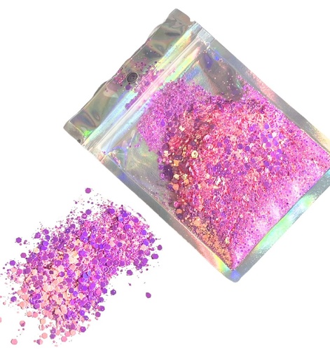 [10389] Glitter fucsia x 15gr   