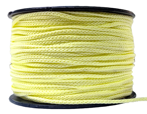 Cola de rata fina 2mm amarillo pastel