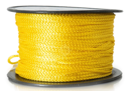 Cola de rata fina 2mm amarillo 