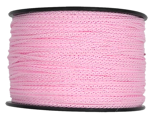 Cola de rata fina 2mm rosa bebe
