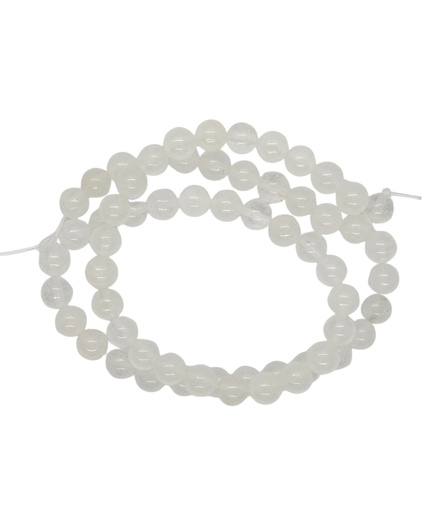 [10388] Bolita cuarzo cristal 6mm x tira   