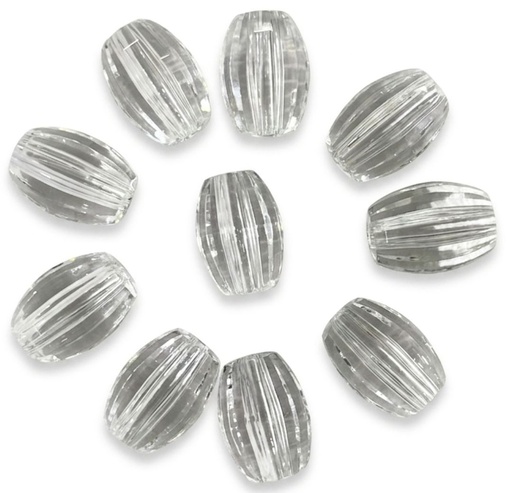 [10426] Cairel acrílico transp. semilla pasante 18x13mm x 20gr 