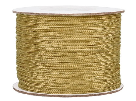 Cola de rata fina 2mm caramelo