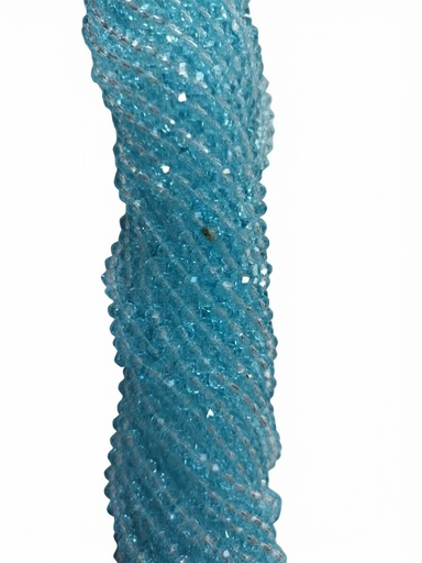 [10642] Cristal de roca 6mm celeste transparente (GE) 