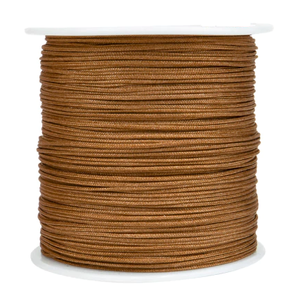 Hilo chino 0.8 mm marrón intermedio