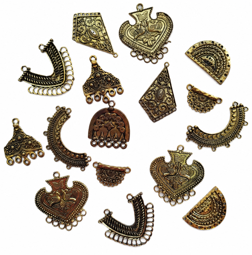 [11517] Set Filigranas para escarapelas dorada