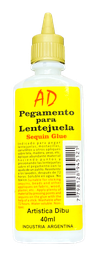 [7798128945121] Pegamento p/lentejuela AD 40 ml.