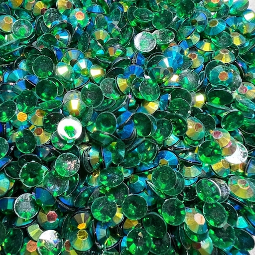 [12254] Strass resina SS20 AB verde #24 x 50gr. 