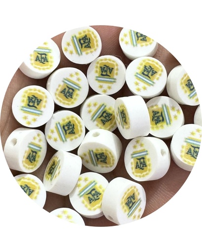 [10215] Fimo Argentina Escudo AFA x 5 un  