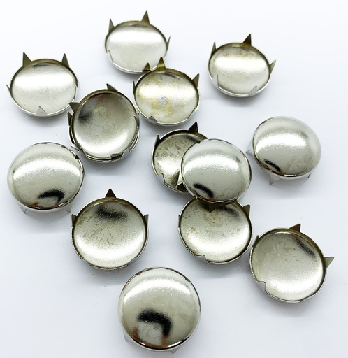 [10749] Tacha níquel redonda bombé 5x5mm x 50un. 
