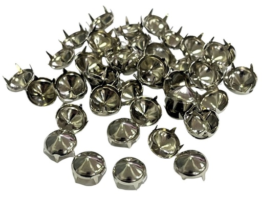 [10749] Tachas níquel redondas cónica 9,5mm x 50un.   