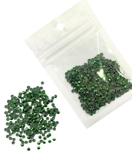 [10399] Tachas termopegables verde 3mm x 5gr      