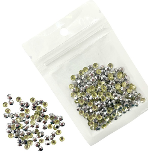 [10399] Tachas termopegables plateadas 4mm x 5gr   