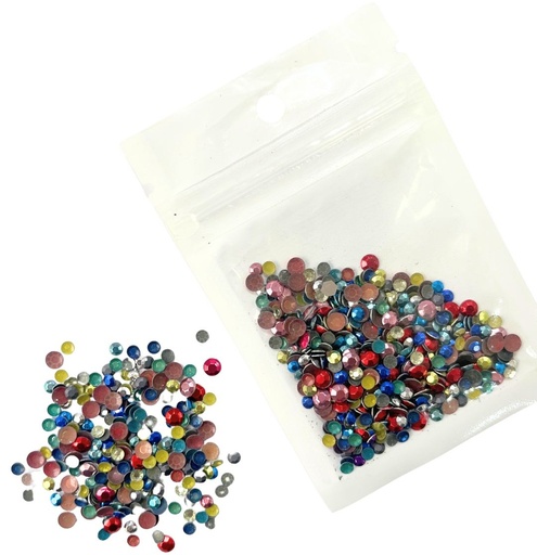 [10399] Tachas termopegables multicolor x 5gr    