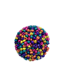 Bolita madera 4mm multicolor