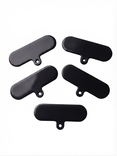 [10092] Soporte acrílico p/celular negro 6,5x2mm x 5un  