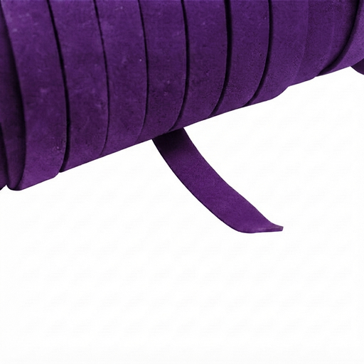 [11900] Cinta gamuza 10mm morado x 5mt.   
