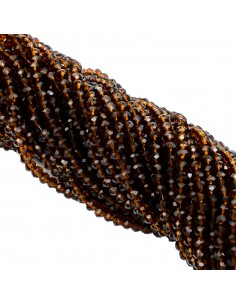 [10641] Cristal de roca 4mm marrón transparente