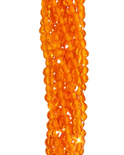 [10644] Cristal de roca 2mm naranja transparente (GA)  