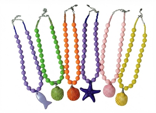 [13101]  Collar Chicle dije acrílico MAR