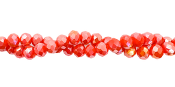 [10643] Cristal de roca 8mm coral tornasol