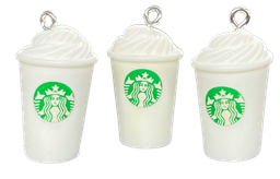 [12316] Dije acrílico Starbuks x 1 un.