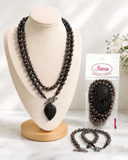 [15010] Set Magnolia Black