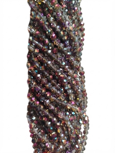 [10642] Cristal de roca 6mm duocromo #1 (GF) 