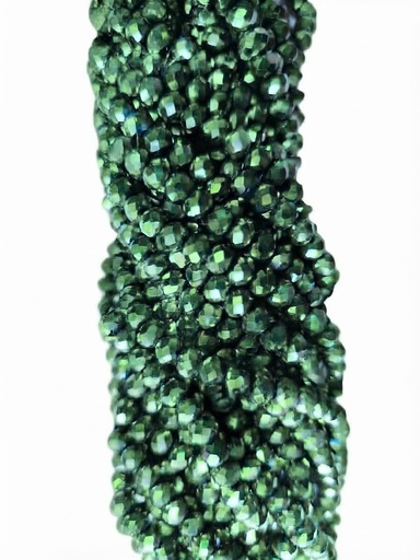 [10642] Cristal de roca 6mm verde metalizado (GC)   