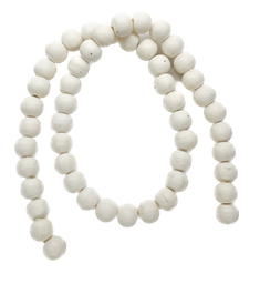 [11257] Bolita de fimo 10mm blanca x tira