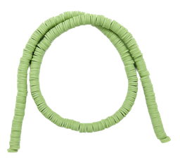 [10273] Tira Fimo plano 6 mm verde pastel