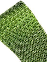 [11839] Falso strass verde manzana 24 líneas x 1 mt.