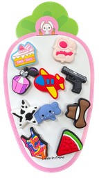 [11646] Pin para crocs blister #001 x 10un.