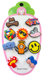 [11646] Pin para crocs blister #008 x 10un.