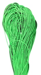 Cordón encerado 1.5mm verde x 10 mts.