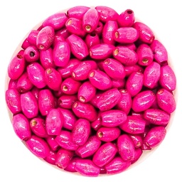 [10329] Arroz madera 8x5mm fucsia x 20gr.
