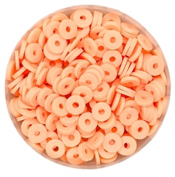 [12246] Argollita fimo 6mm a granel salmón x 10 grs.